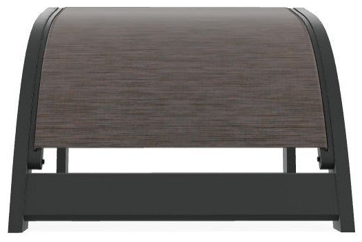 Adirondack Sling Outdoor Ottoman, James/Graphite