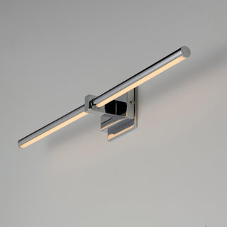 ET2 E21352 Dorian 3" Tall LED Wall Sconce - Black