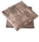 Kasula Jacquard Chenille Pillow Cover 2 Piece Set, Light Brown, 14" X 26"