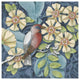 "Arts and Crafts Bird I" Digital Paper Print by Elyse DeNeige, 32"x32"