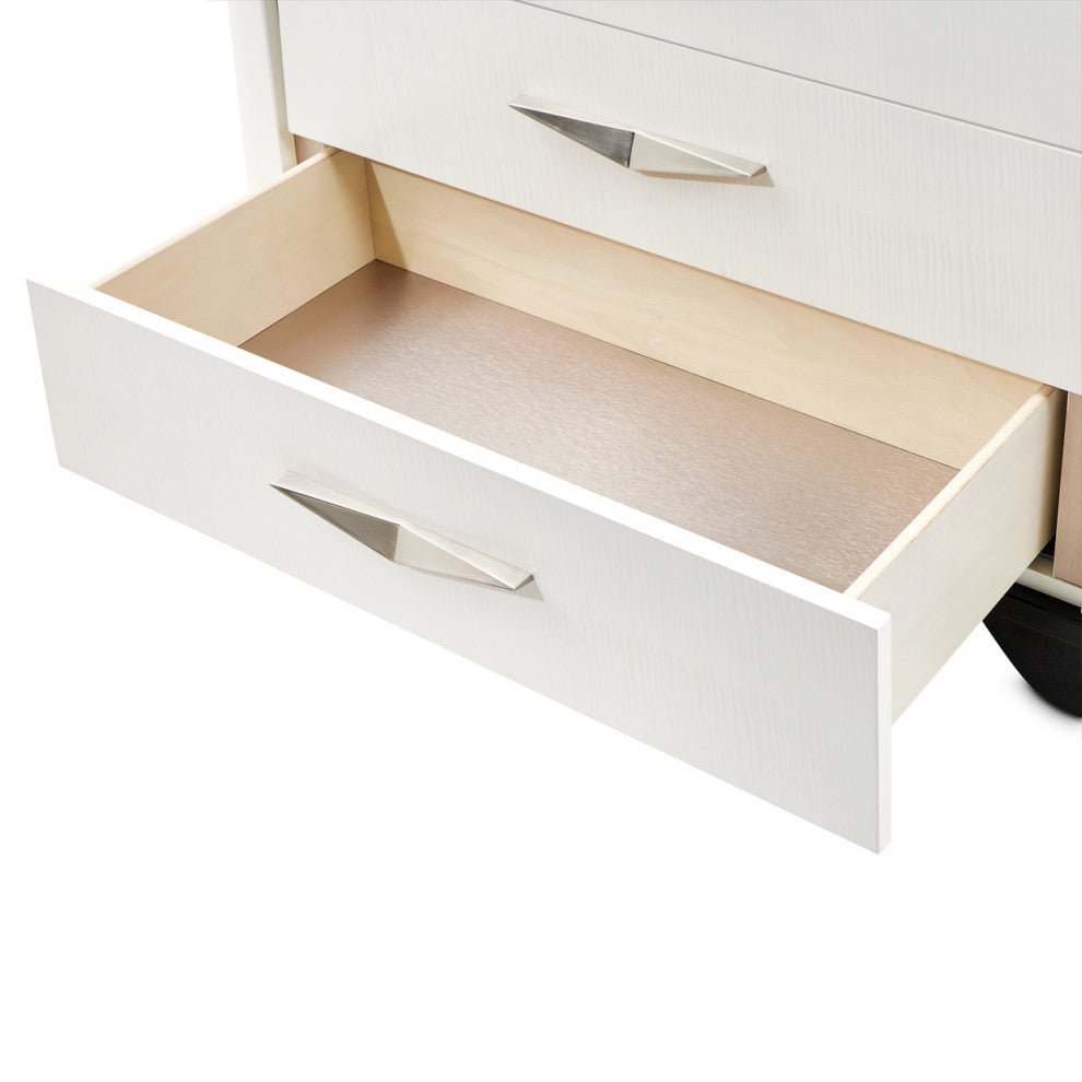 Tuxedo 6-Drawer Chest, Piano Keyboard