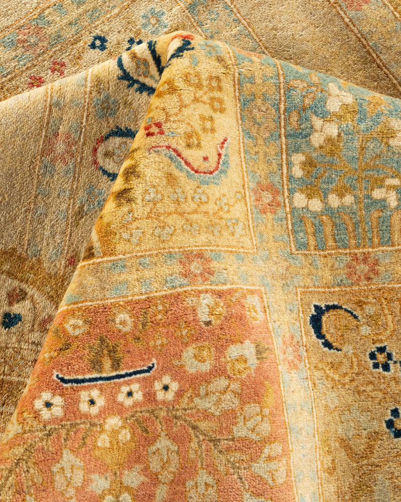 Mogul, One-of-a-Kind Handmade Area Rug Ivory, 16' 10" x 9' 3"