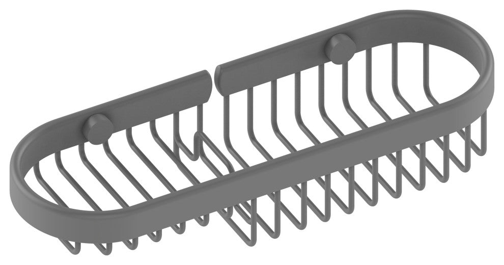 Combination Wire Basket, Matte Gray