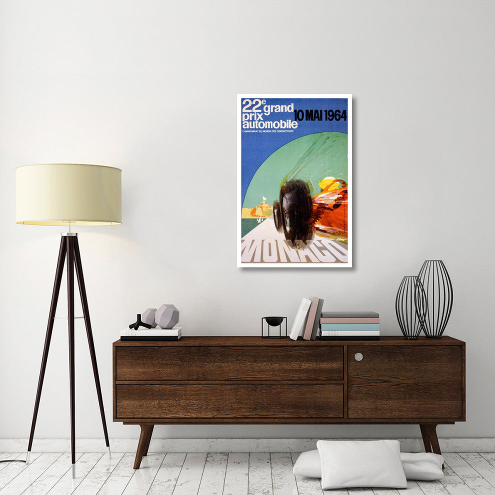 "22e grand prix / 10 Mai 1964" Digital Paper Print by J. May, 28"x42"