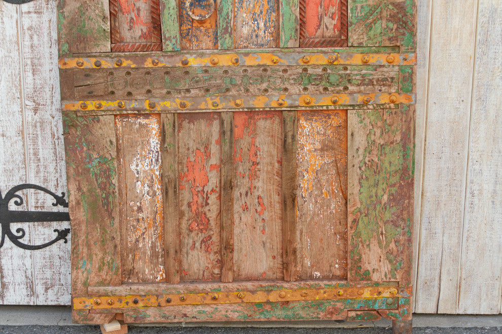 Early 1800's Colorful Moroccan Door
