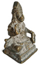 Consigned Antique Bronze Hanuman Small Statue