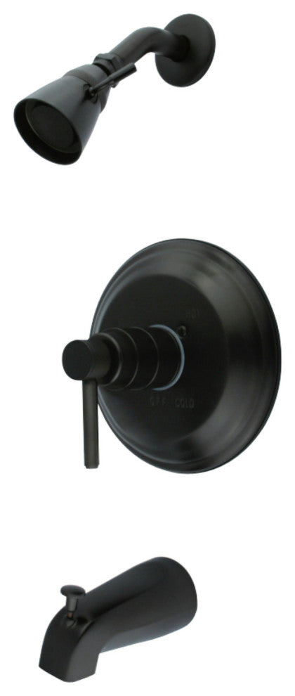 Kingston Brass Tub and Shower Faucet, Oil Rubbed Bronze