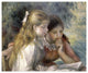 "La Lecture" Digital Paper Print by Pierre-Auguste Renoir, 32"x27"