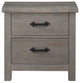 Haven Modern Farmhouse Rustic Nightstand