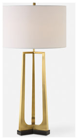 Uttermost 30345 Crossroads 33" Tall Buffet Table Lamp - Brass
