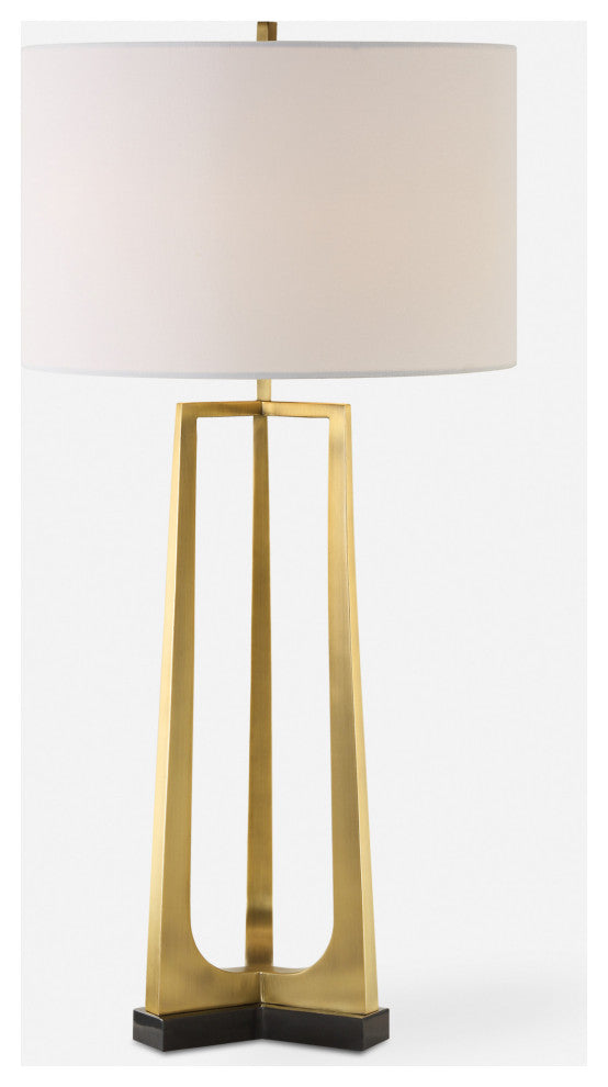Uttermost 30345 Crossroads 33" Tall Buffet Table Lamp - Brass