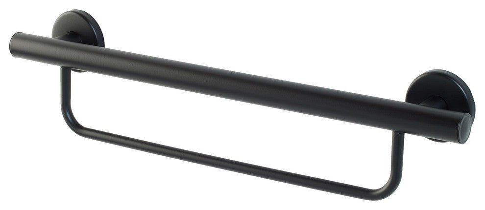 Life Line, Towel Bar, Matte Black