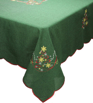 Magical Christmas Collection Christmas Tablecloth, 60"x84"