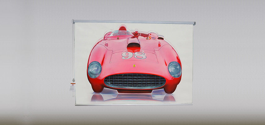 "Marcello Ferrari" Artwork, 6' Shade, Blackout