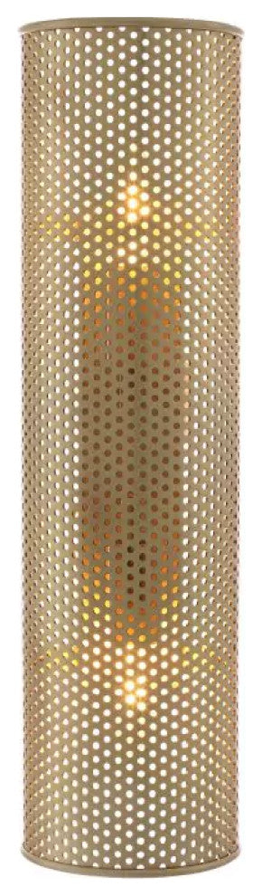 Antique Brass Finish Bold Geometric Wall Lamp L | Eichholtz Morrison