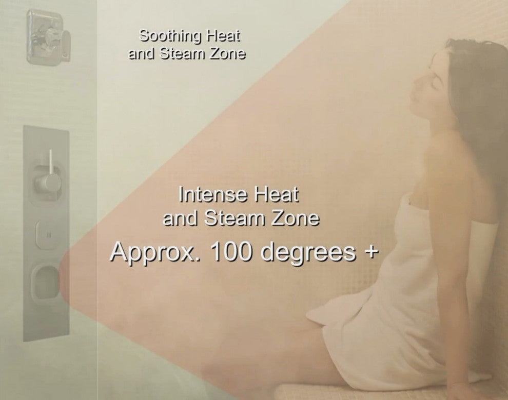 Serene Steam Spa - Revive, Matte Black