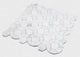 Mosaic Tile Calacatta Marble Circular Shape, White