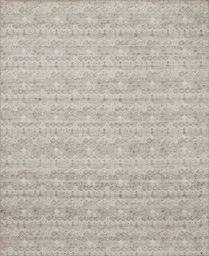 Loloi Raven Dove / Ivory 18" x 18" Sample Rug