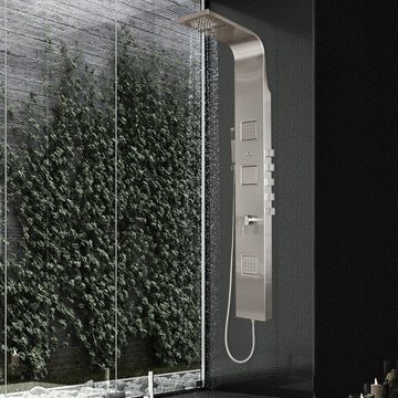 Pulse 1034 Waimea Shower System - Brushed Stainless Steel