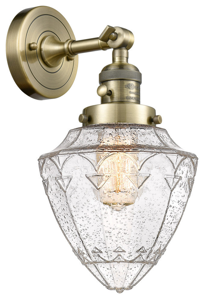INNOVATIONS 203SW-AB-G664-7-LED 1-Light Sconce Antique Brass
