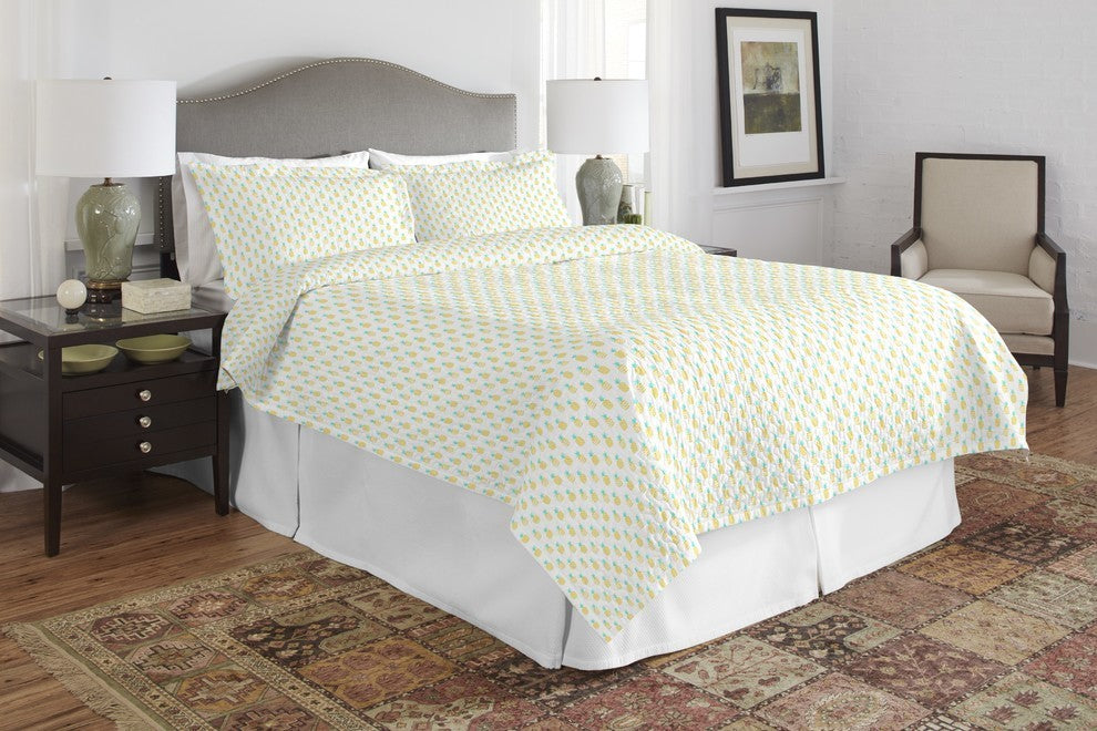Pointehaven 200 TC Printed Quilt Set