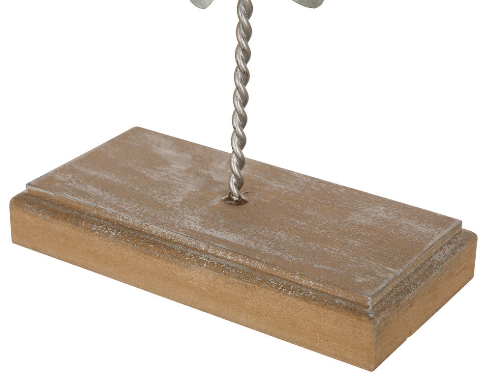 20"H Galvanized Metal Table Tree