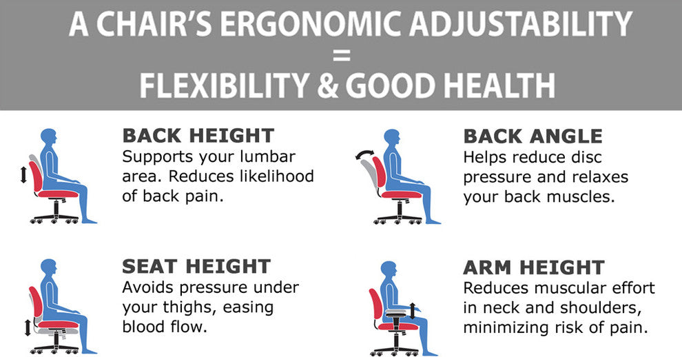 Big And Tall Office Chairs, "Triton" Heavy Duty Office Chairs