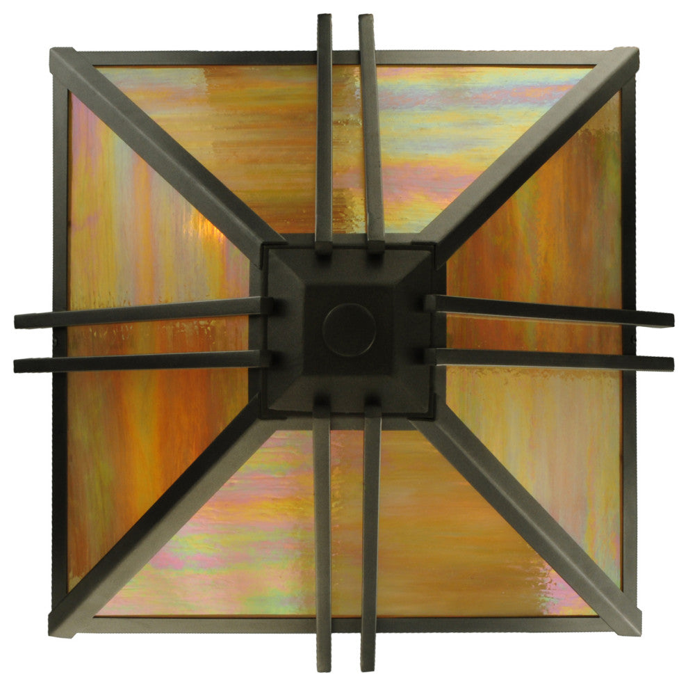 23 Square Zeta Semi-Flushmount