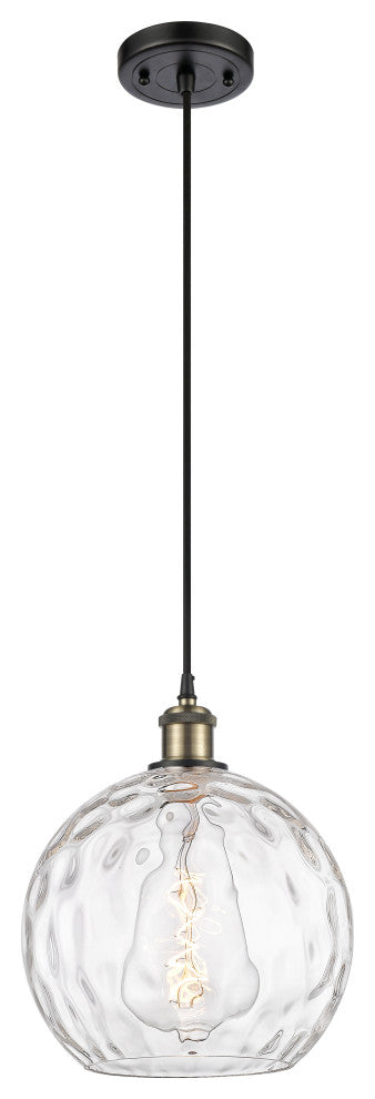 Innovations 516-1P-BAB-G1215-10-LED 1-Light Mini Pendant, Black Antique Brass