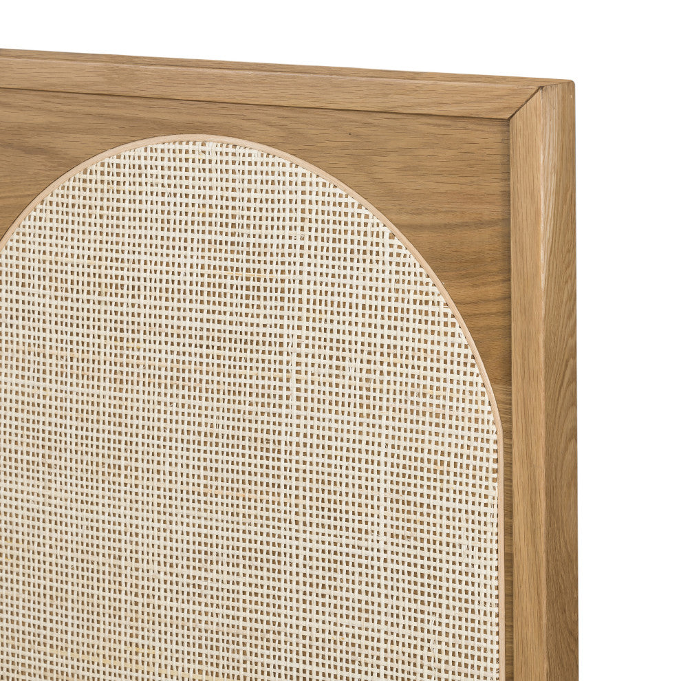 Allegra Bed-Natural Cane-King
