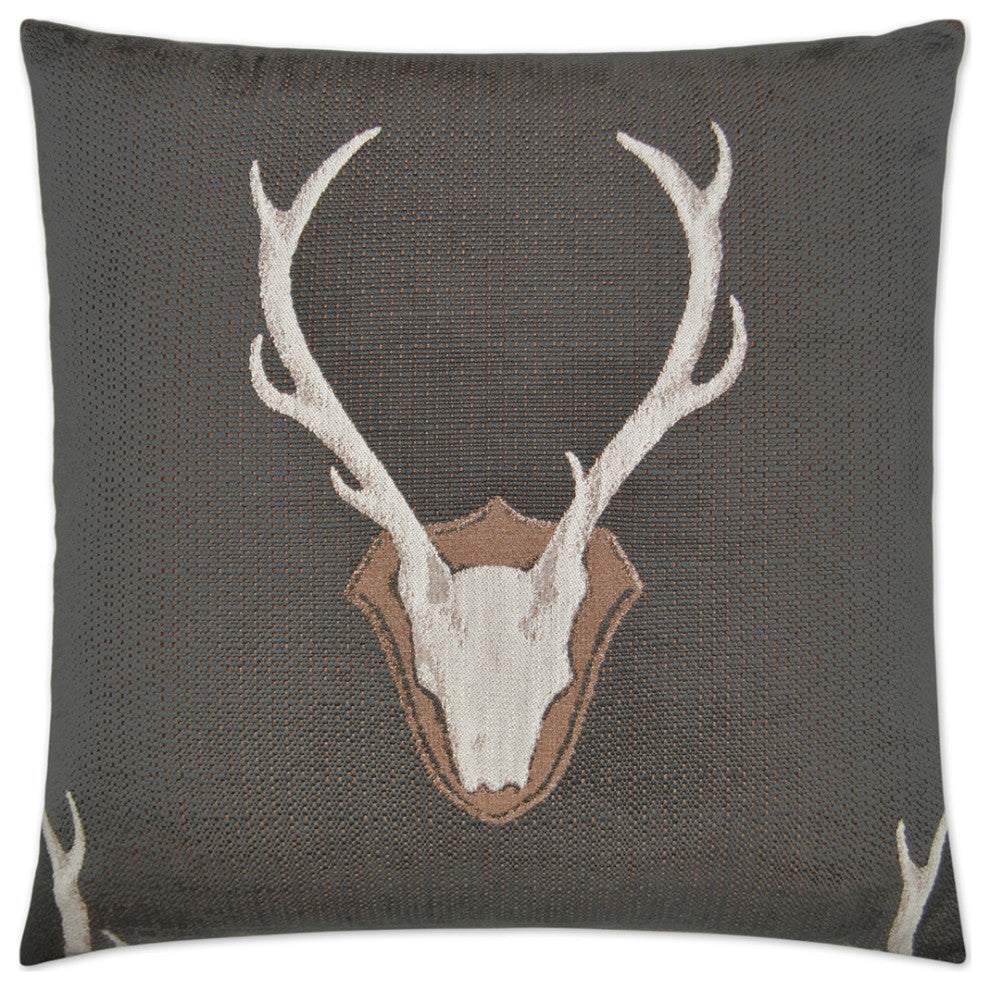 Uncle Buck Pillow - Grey