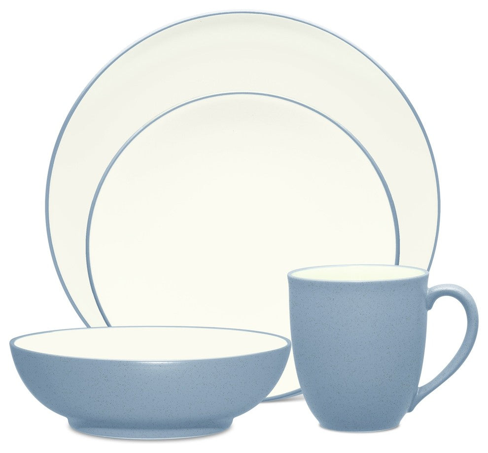 Noritake Colorwave Ice Coupe 32Pc Dinnerware Set, Service for 8