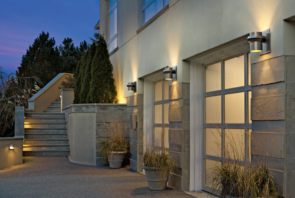 Twilight Large Dark Sky Friendly Outdoor Sconce, Coastal Dark Smoke Finish