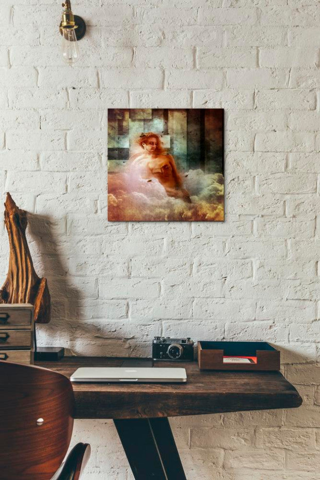 Cortesi Home "Clouds" by Mario Sanchez Nevado, Giclee Canvas Wall Art, 12"x12"