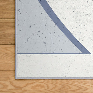 Aura Geometric Art Area Rug, 5'x7.5'