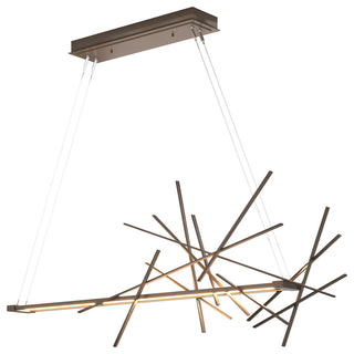 Cascade LED Pendant, Bronze