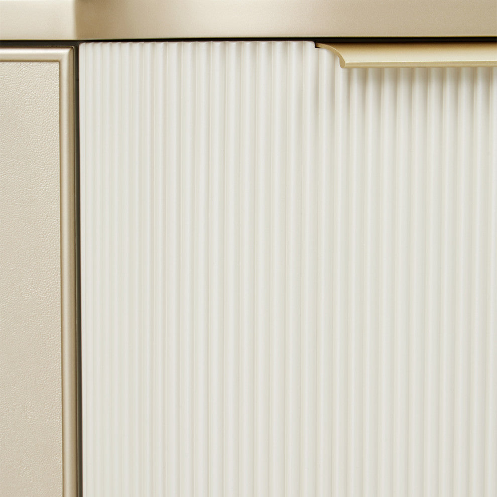 La Marisia Media Cabinet, Creamy Pearl