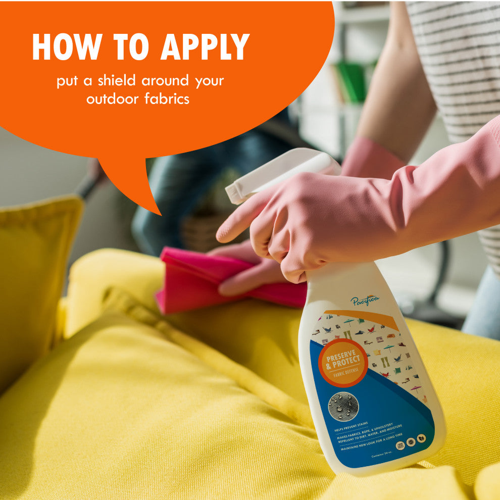 Pacifica Fabric Protector 24 Oz "“ Preserve and Protect "“ Outdoor Furniture Care