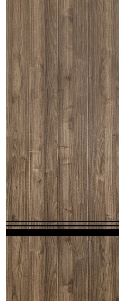 Slab Barn Door Panel 30 x 80 | Planum 0012 Walnut with  | Sturdy Finished