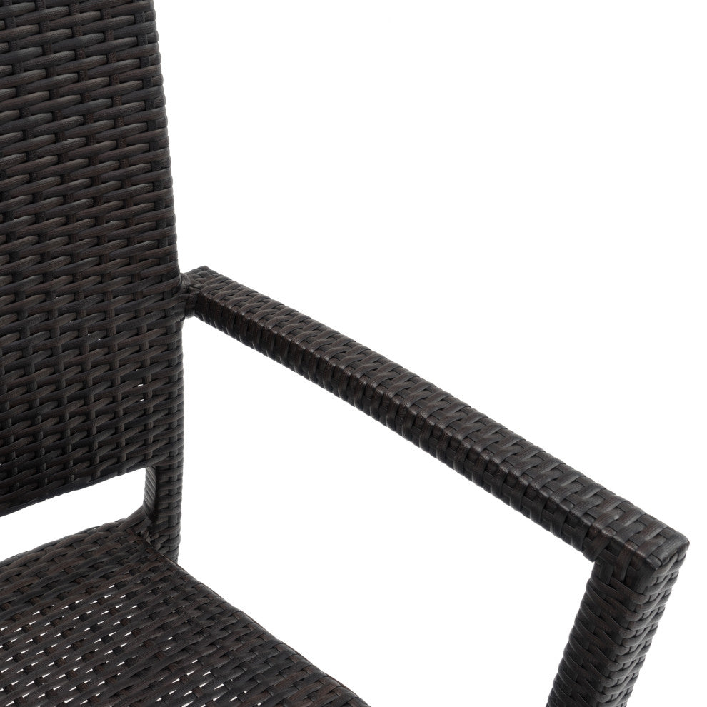 Deco 9 Piece Aluminum Outdoor Patio Dining Set, Mint