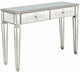 Antiqued Etch Console Table