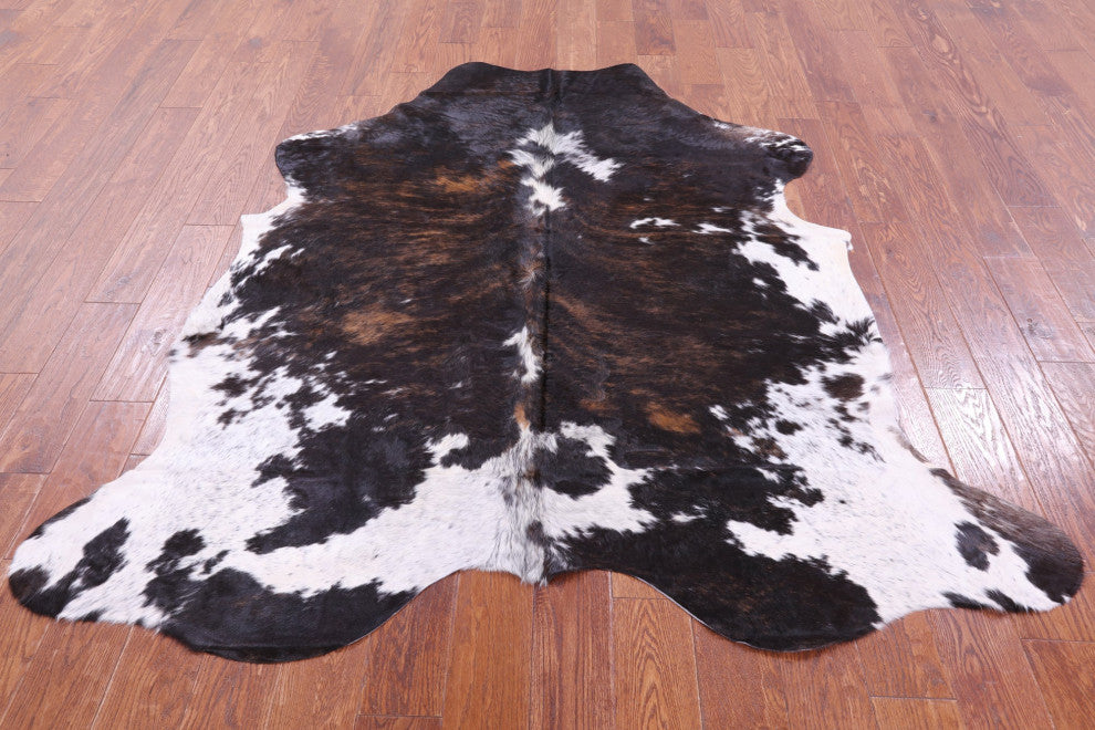 Natural Cowhide Rug 6' 4" X 5' 10" C1886