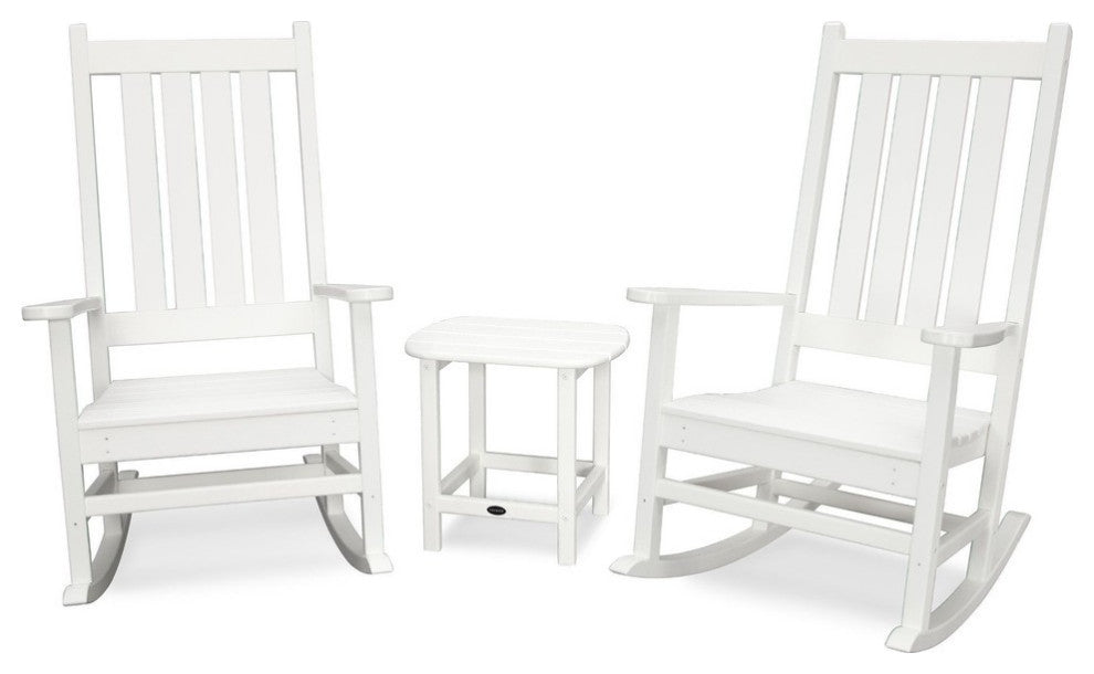Vineyard 3-Piece Rocking Set, White