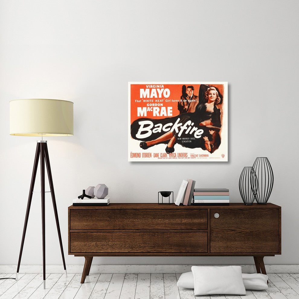 "Backfire" Stretched Canvas Giclee by Hollywood Photo Archive, 40x32"