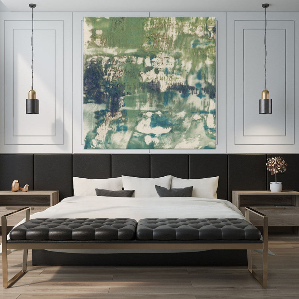 "Obscured Horizon I" Fine Art Giant Canvas Print, 54"x54"