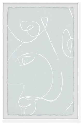 "Trust Yourself" Framed Painting Print, 30x45