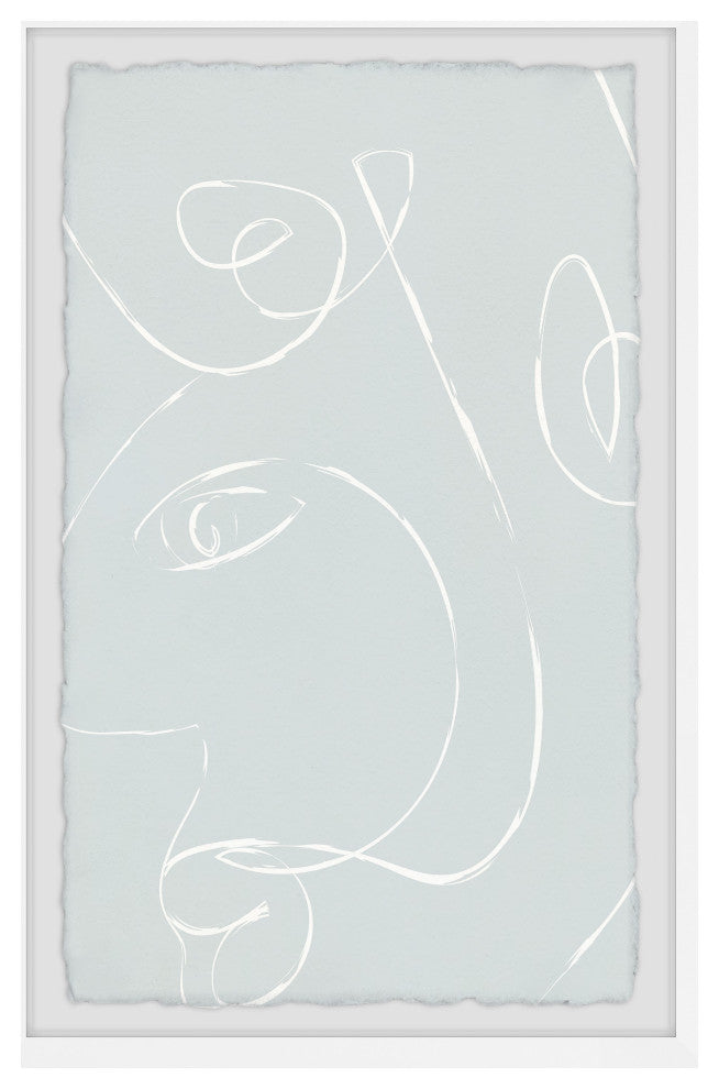 "Trust Yourself" Framed Painting Print, 30x45