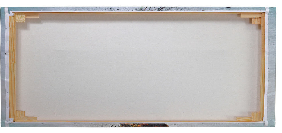 Epic Graffiti "Touring Paris Couple" Giclee Canvas Wall Art, 12"x24"