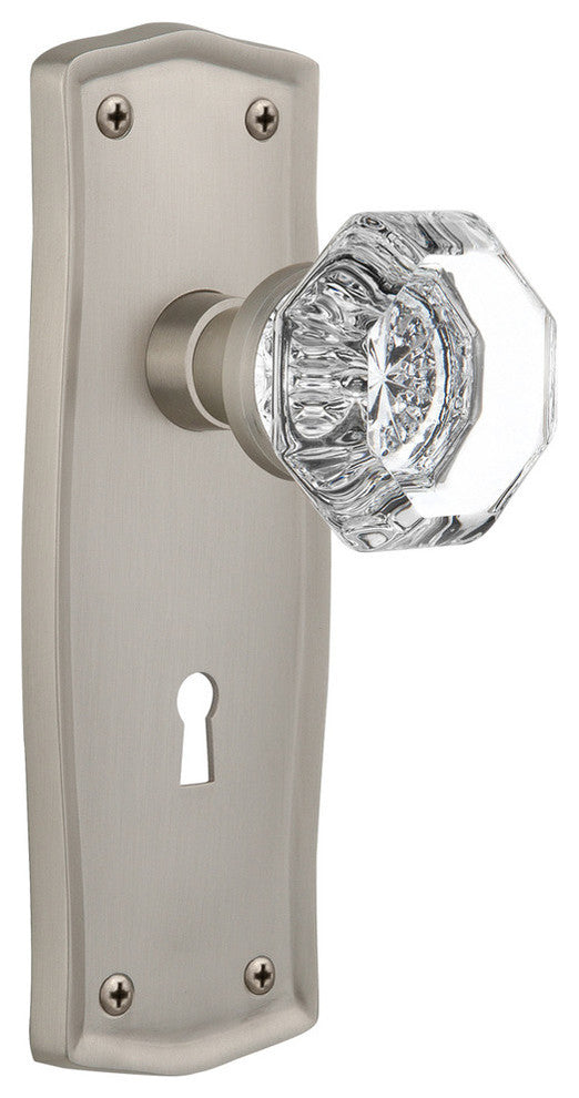 Nostalgic Warehouse Prairie Plate with Keyhole Waldorf Door Knob