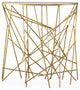 Uttermost Philosopher Gold Console Table 25175